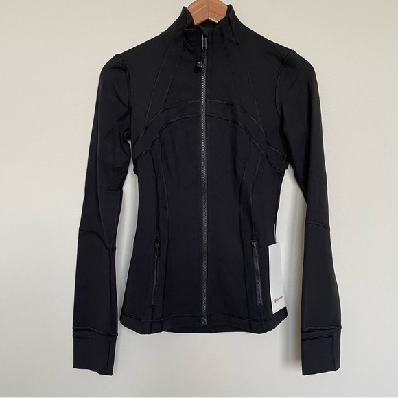 NWT Lululemon Define Jacket Black Luon Size 4 - Picture 1 of 10